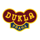 Флаг на футболен отбор домакин Дукла Прага